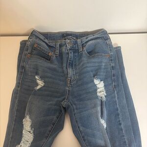 1 pair of Aeropostale high rise jeggings